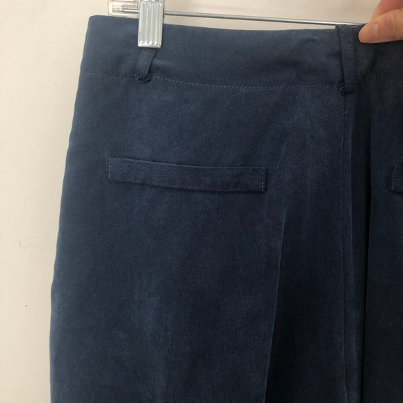 REFORMATION Keaton Pant in Navy Size 6 - Picture 6 of 8